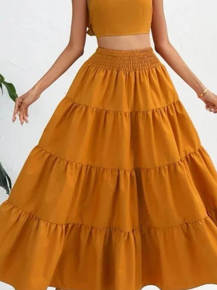 Boho Dresses For Women Linen Two Piece Dress