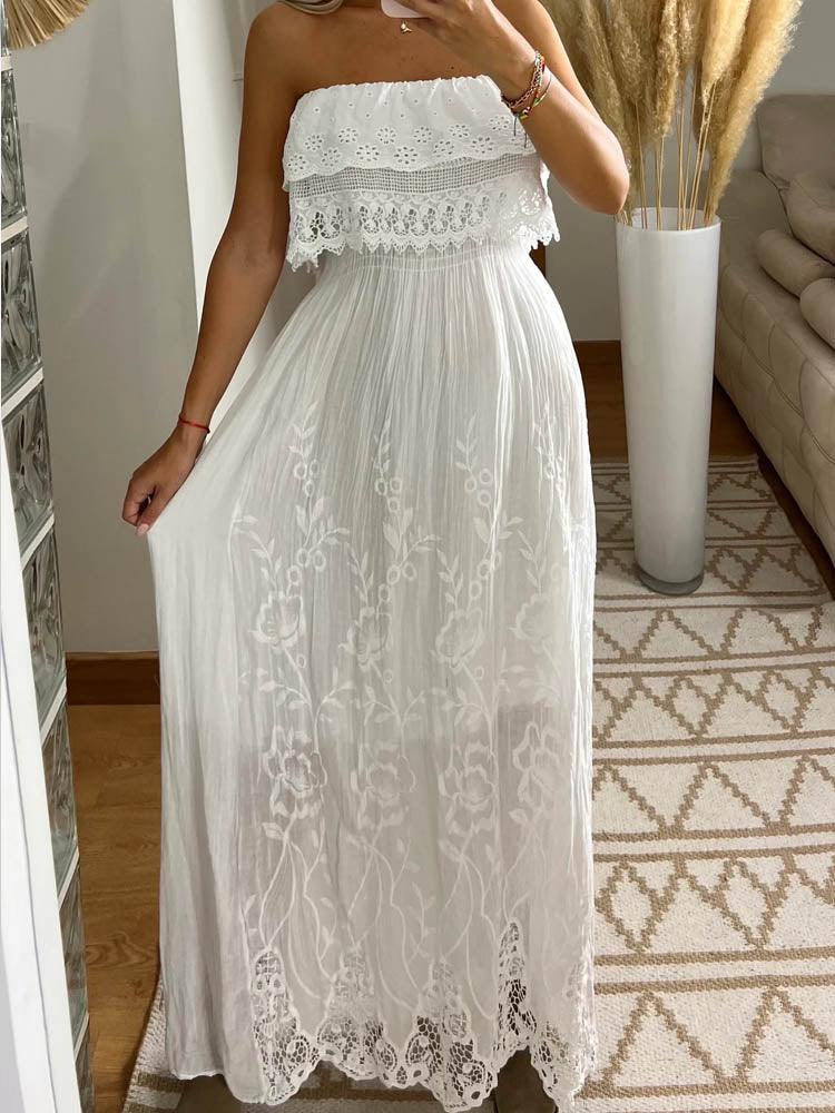 Boho Dresses For Mother Of the Bride Long Skirt Suitable For Taking Photos