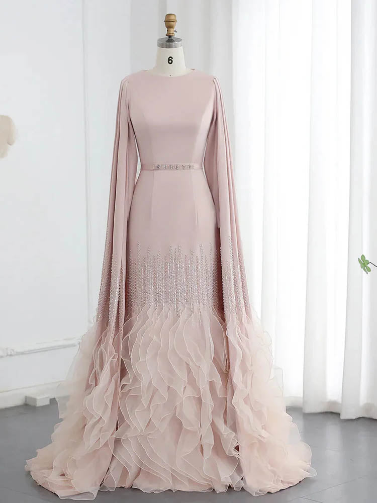 Modest Ball Gowns Evening Party Dresses Suitable For Photography