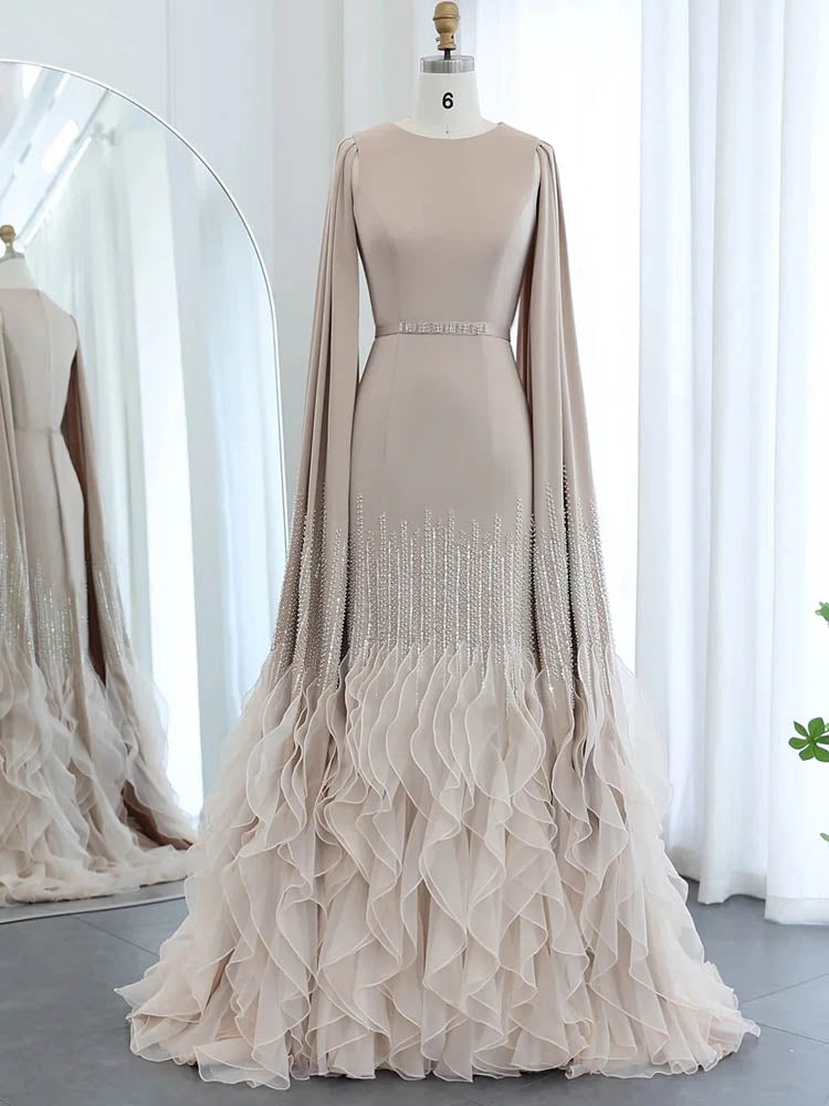 Modest Ball Gowns Evening Party Dresses Suitable For Photography